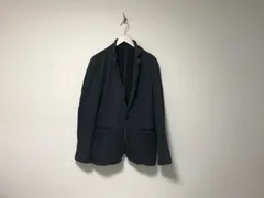 本物エンポリオアルマーニEMPORIOARMANIコットンスウェットテーラードジャケット長袖サーフアメカジスケーターストリートミリタリービジネススーツパーティーモードドレスゴルフメンズXLグレー50日本製