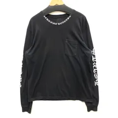 【新品未使用タグ付き】クロムハーツ ブラック ロンT 長袖 クロムハーツ 長袖Tシャツ ロンT ブラック XL - メルカリ