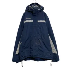 Columbia マウンテンジャケット コロンビア M ネイビー フルジップ 防寒 古着卸 アメリカ仕入 a703-6050