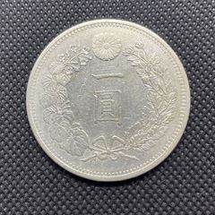 新一円銀貨 明治15年 近代銭 日本貨幣 コイン 昔のお金 希少 ...