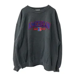 Champion ロゴスウェット トレーナー 2XL グレー チャンピオン ビッグサイズ カットソー トップス 古着卸 アメリカ仕入 a709-5083