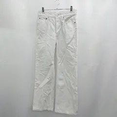 ◇ Θ Mila Owen ミラ オーウェン デニムパンツ サイズ0 アイボリー系 レディース E  【1506230022205】