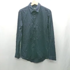 ◇ ⊇ COMME CA ISM コムサイズム 長袖 シャツ サイズM ネイビー メンズ E  【1501230004213】