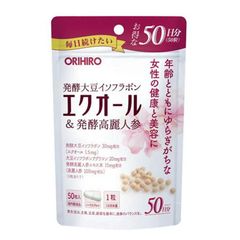 ORIHIRO  　エクオール＆醗酵高麗人参 （徳用５０日分）