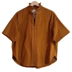 D-due H.P.FRANCE(デ・ドゥエ アッシュ・ペー・フランス) 半袖シャツブラウス サイズ36 S レディース - ブラウン プルオーバー