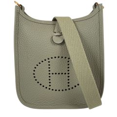 【HERMES】エルメス エヴリンTPM ショルダーバッグ トリヨンクレマンス レディース セージ B刻印(2023年) ポシェット