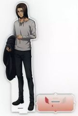 [Used] Acrylic Stand・Acrylic panel Eren Yeager Acrylic Figure M Attack Titan 10 Years Journey POP UP SHOP”