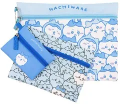 【中古】雑貨 ハチワレ ぎゅぎゅっと 3連ポーチ 「ちいかわ」