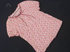 McGregor マックレガー 花柄 ブラウス シャツ size13/ピンク ■◆ レディース