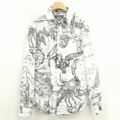 希少✨ ヴィヴィアンウエストウッド オーブ スカル プリント ロンT 白 44 Vivienne Westwood - 希少✨ ヴィヴィアンウエストウッド オーブ
