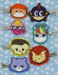 【中古】クリップ 三代目 J SOUL BROTHERS 3JSB ラバークリップセット