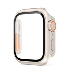 アップルウォッチカバー（Apple Watchカバー）Ultra風PC強化ガラスケース【スターライト】40mm/41mm/42mm/44mm/45mm/46mm対応 [BELTIES]