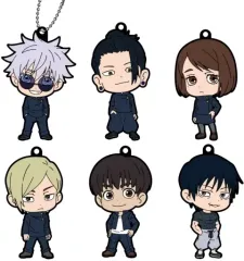 【中古】キーホルダー 全6種セット 「呪術廻戦 第2期 懐玉・玉折 ラバーマスコット」