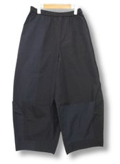 極美品 萌 MOYURU サルエルバルーンパンツ パッチワーク 異素材 M〜L
