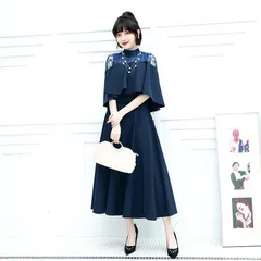 ワンピース パーティードレス レディース 結婚式 ロング丈 大きいサイズ  フォーマル レース フリル ドレス マキシ きれいめ ゆったり フリル レディース パーティー 夏 秋冬 大人 可愛い 半袖 mengjs01