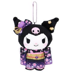 クロミ マスコットホルダー 着物 和風 豪華な和柄の着物シリーズ サンリオ sanrio