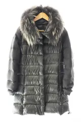 良品】DUVETICA ダウンコート 40 PROCRI ブラック タヌキ