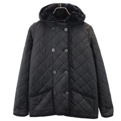 モ*カ様 マッキントッシュ フーディ キルティング ポンチョ 裏ボア