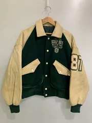 アパッチSCOOP BOYS スタジャン ウール&牛革 超レア アパッチ様専用SCOOP BOYS スタジャン ウール&牛革 超レア