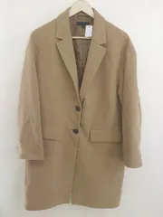 ◇ UNIQLO ユニクロ 長袖 チェスター コート サイズL キャメル ブラウン系 レディース  【中古】 【1206300004222】