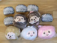 未使用　モンチッチ フェイスぬいぐるみ 全5種 コンプセット 【E3171-001】▶110