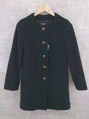 ■ NATURAL BEAUTY BASIC 長袖 コート サイズM ブラック レディース  【1002800867639】
