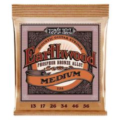 ERNIE BALL Earthwood 2144 Medium Phosphor Bronze 13-56 アコースティック弦〈アーニーボール〉