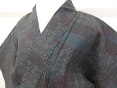 楽布特選〕P18008 手織り羅夏八寸名古屋帯 未使用仕立て上がり品