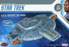 【中古】プラモデル 1/1000 U.S.S.ディファイアント 「スタートレック」 [POL952]のサムネイル