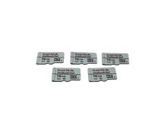 【初期化済】マイクロSDカード （16GB）　SanDisk　5枚セット