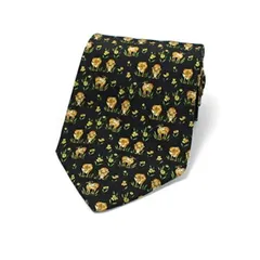 サルバトーレフェラガモ シルク ネクタイ 中古 ABランク