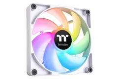 Thermaltake CT120 ARGB Sync PC Cooling Fan White (2ファンパック) ARGB対応 120mm PCケースファン ホワイト CL-F153-PL12SW