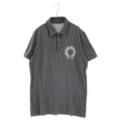 メンズクロムハーツ SS POLO SHIRT/半袖ポロ フレアボタン半袖