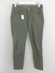 ◇ AZUL BY MOUSSY アズールバイマウジー ストレッチ ジーンズ デニム パンツ サイズS カーキ レディース E  【1302180005806】