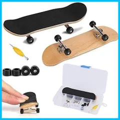 【速発送】フィンガーボード 指 スケボー スケ スケート ボード フィンガーボード指スケ カナディン 組立 ドライバー 専用 ケース 子供 おもちゃ 誕生日 プレゼントブラック