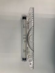 平行定規30㎝　ローリングローラー　メジャールーラー　分度器　定規　スケール