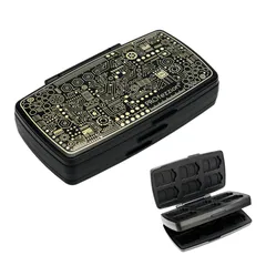 【数量限定】PROfezzion 大容量 24枚 スイッチ ソフト +48枚 Micro SDカード ケース 収納可能 Switch ソフト ゲームカードケース Micro SD メモリーカード TFカード 収納 収納バッグ 防塵 防水 耐衝撃 持ち運び便利