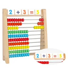 【lienbaby】小学校受験入学準備におすすめ！アバカス100 ABA100C 児童用 計算カード 1年生 50玉算盤 くもん 学研 カバ玉 トモエ レインボー 勉強 播州 数あそび 雲州堂 大人 数学学習カード ドッツカード 启蒙玩具 クリスマスプレゼントのサムネイル
