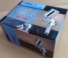 小型スプレーガン W-71 重力式 400mlカップ付き 輸入品 ノズル口径 1.3ミリ W-71G G1/4径 VOYLET