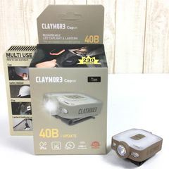 【OneSize ベージュ系】 Claymore ( クレイモア ) キャップオン 40B Capon 40B 230ルーメン Usb充電 400Mah Ledキャップライト ヘッドランプ ランタン 投光器 Clp-210Tn CLP-210