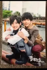 道枝駿佑＆長尾謙杜　Jr.時代公式写真２