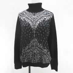 美品Rossa インポートロッサ　薄手ニットカットソー　絵画風デザイン　花　ラメ 2025年最新】rossaインポートの人気アイテム - メルカリ