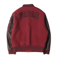 極美品】papas パパス ジャンパー (超軽量：PAPAS SPORT) Yahoo!オークション -「スタジャン」(パパス) (は)の落札相場