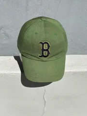 F MLB MLB(エムエルビー) ボストン グリーン ボールキャップ 帽子