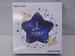 星のカービィ アクリル壁掛け時計 ワープスター クロック