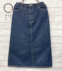 昭和レトロ VALMAN デニムスカート  インディゴ 藍色