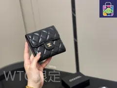 【今日特価】Chanel Short Wallet シャネル ショートウォレット-WTO輸入2