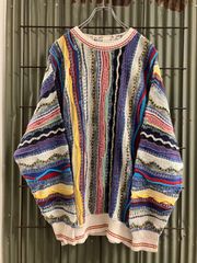 Old Crazy Knit Sweater クレイジーニット　セーター　3Dニット　ブルガリア🇧🇬