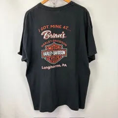 HARLEY-DAVIDSON MOTOR CYCLES プリントTシャツ サイズ2XL HANES BEEFY-T R.K.STRATMAN 90‐00年代 MADE IN USA 07051714 861 FADE 色落ちのサムネイル