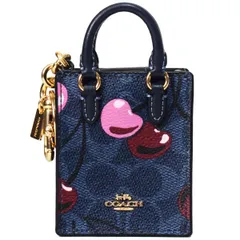✨美品✨COACH ♥コーチ♥チェリー♦バッグチャーム♦さくらんぼ♦キーホルダー 美品 COACH コーチ チェリー バッグチャーム さくらんぼ